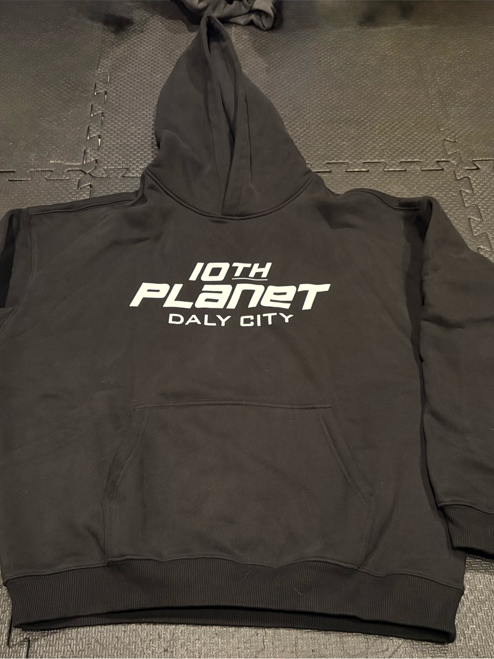 10th Planet Daly City (SF) Jiu Jitsu BJJ Pullover Hoodie Med Black